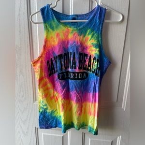 Dayton beach tie dye tank